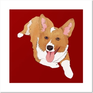 Corgi Posters and Art